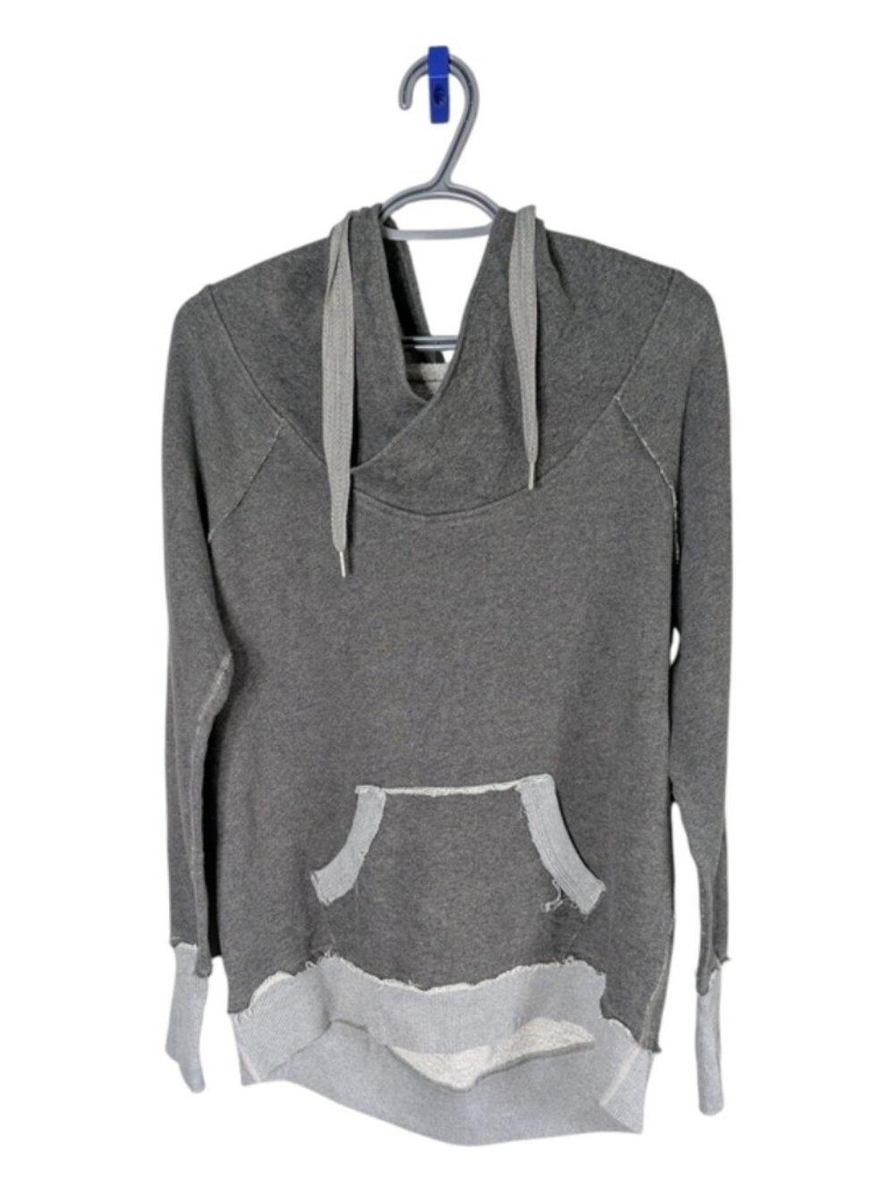 Lululemon‎ Athletica Women’s Effortless Hoodie Two Tone Gray Size 6